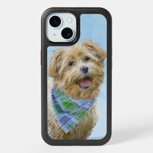 Glen of Imaal Terrier Painting _ Original Dog Art iPhone 15 Case