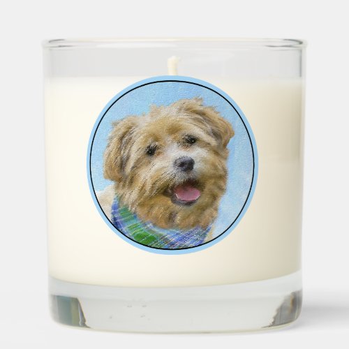 Glen of Imaal Terrier Painting _ Original Dog Art Scented Candle