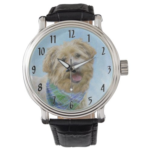 Glen of Imaal Terrier Painting _ Original Dog Art Watch
