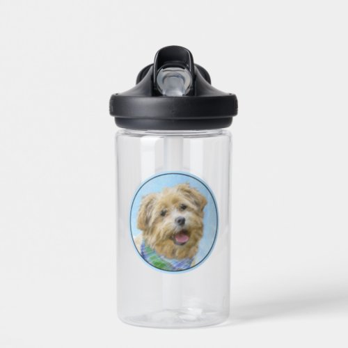 Glen of Imaal Terrier Painting _ Original Dog Art Water Bottle