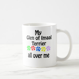 Glen of Imaal Terrier Walks Design Coffee Mug
