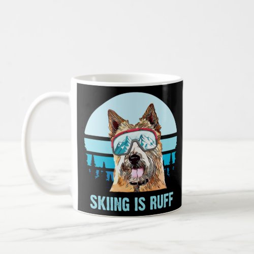 Glen of Imaal Terrier Winter Skiing is Ruff Ski Do Coffee Mug