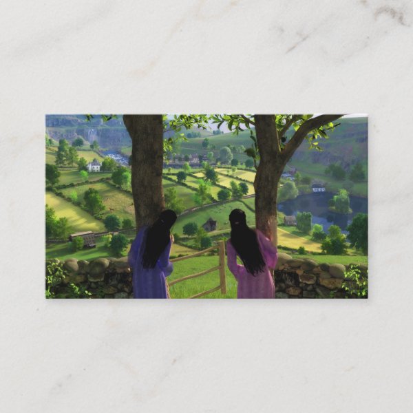 Glen of the Twins Bookmarks Business Card