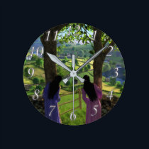 Glen of the Twins Clock