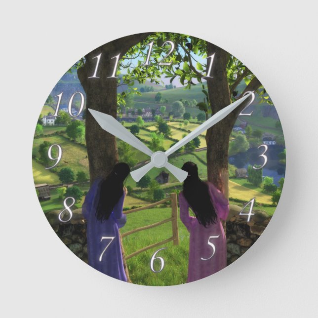Glen of the Twins Clock (Front)
