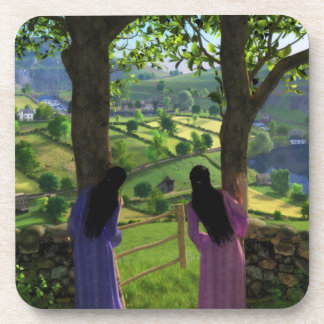 Glen of the Twins Cork Coasters