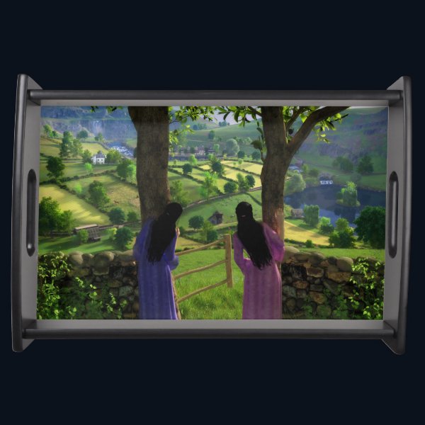 Glen of the Twins Serving Tray