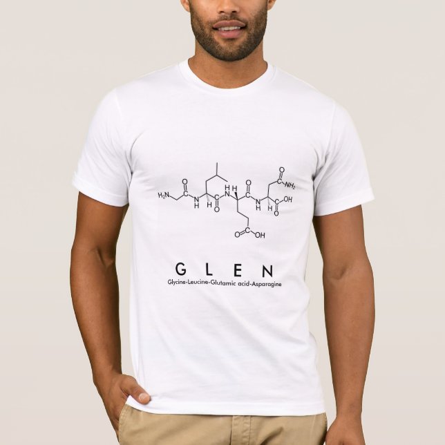 Glen peptide name shirt M (Front)