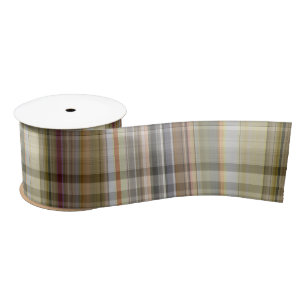 Glen Plaid Rich Color Ribbon