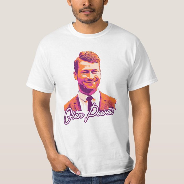 Glen powell art T-Shirt (Front)