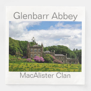Glenbarr Abbey – MacAlister Clan Paper Dinner Napkins
