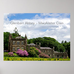 Glenbarr Abbey – MacAlister Clan Poster