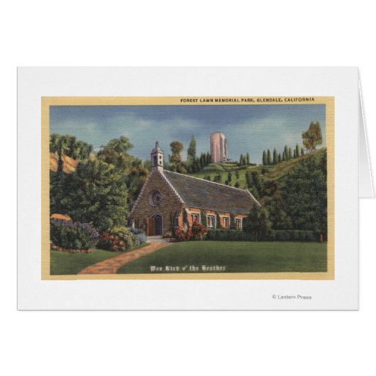 Glencairn, Replica of Annie Laurie's Church (Front Horizontal)