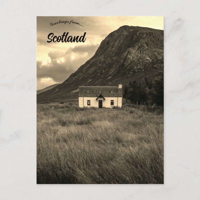 Glencoe Ballachulish Scotland Postcard (Front)