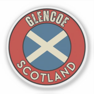 Glencoe, Scotland Sticker