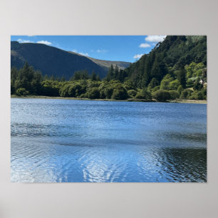 Glendalaugh Lakes County Wicklow Ireland Europe Poster
