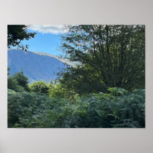 Glendalaugh Lakes County Wicklow Ireland Europe Poster