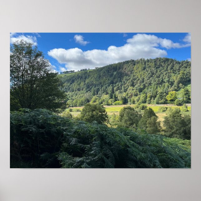 Glendalaugh Lakes County Wicklow Ireland Europe Poster (Front)