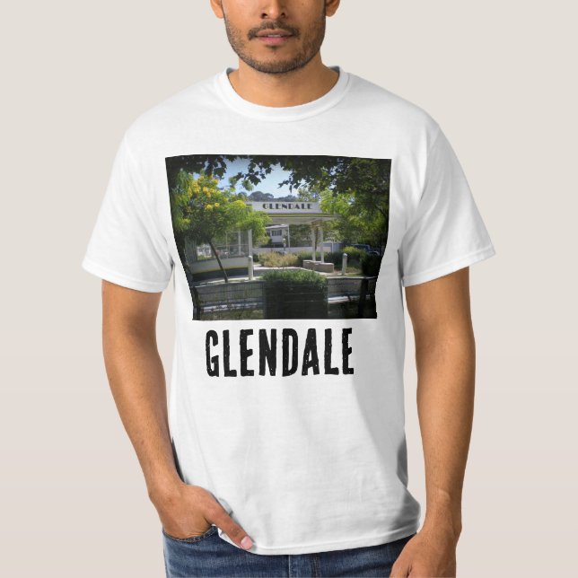 Glendale, California Adams Square Mini-Park T-Shirt (Front)