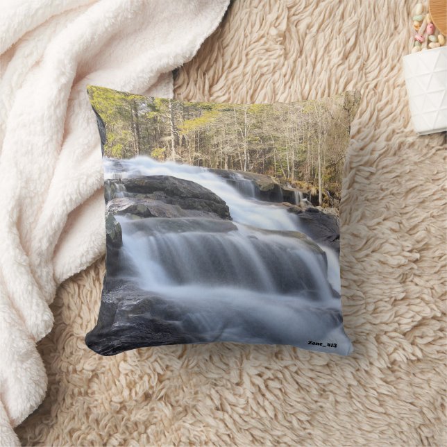 Glendale Falls Throw Pillow by Zone_413 (Blanket)