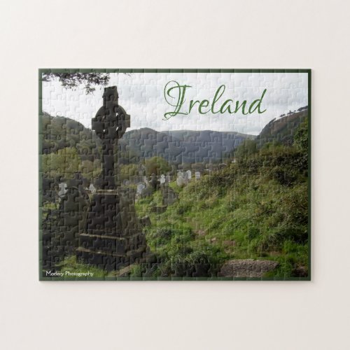 Glendalough Celtic Cross Jigsaw Puzzle