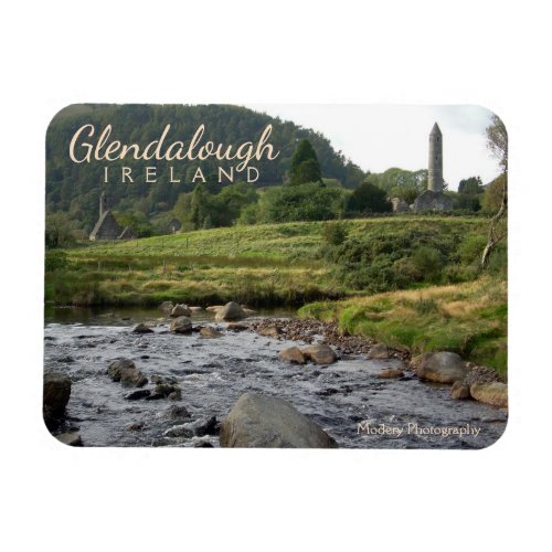 Glendalough Ruins Magnet