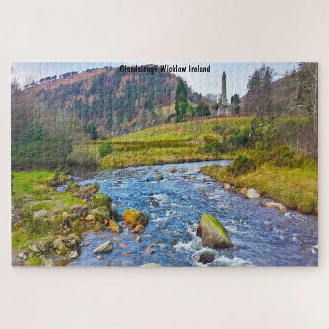 Glendalough Wicklow Ireland Jigsaw Puzzle (Horizontal)