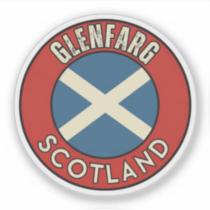 Glenfarg, Scotland Sticker