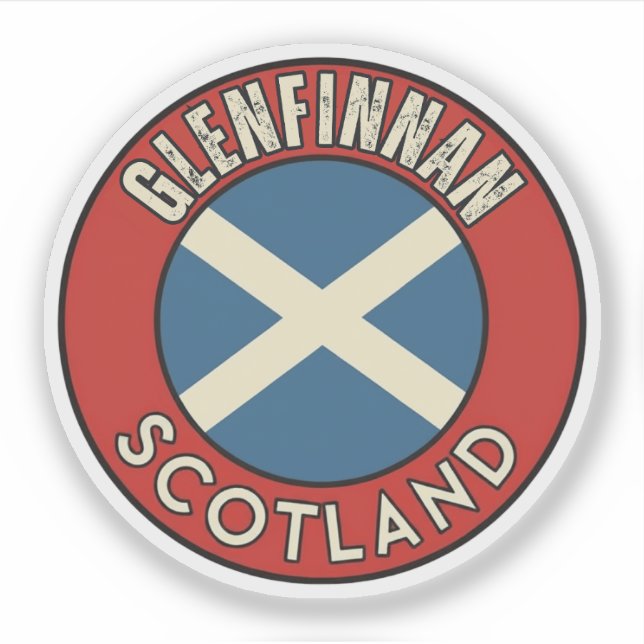 Glenfinnan, Scotland Sticker (Front)