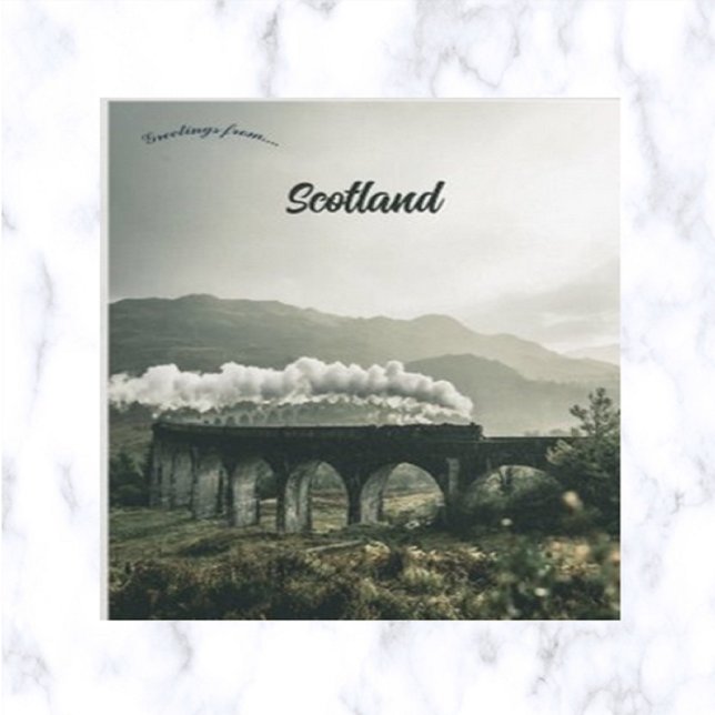 Glenfinnan Viaduct In Glenfinnan Scotland Postcard (Creator Uploaded)