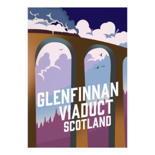 Glenfinnan Viaduct Scotland Photo Print