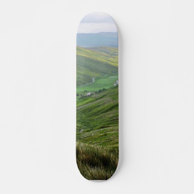 Glengesh Passes Valleys Ireland Skateboard (Front)