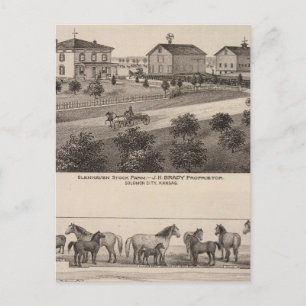 Glenhaven and Pleasant View, Kansas Postcard