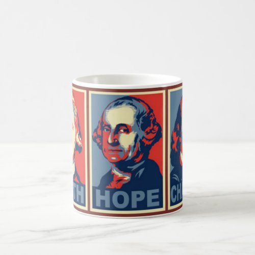 Glenn Beck faith hope charity mug