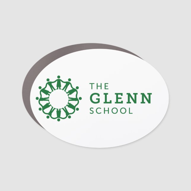 Glenn Car Magnet (Front)