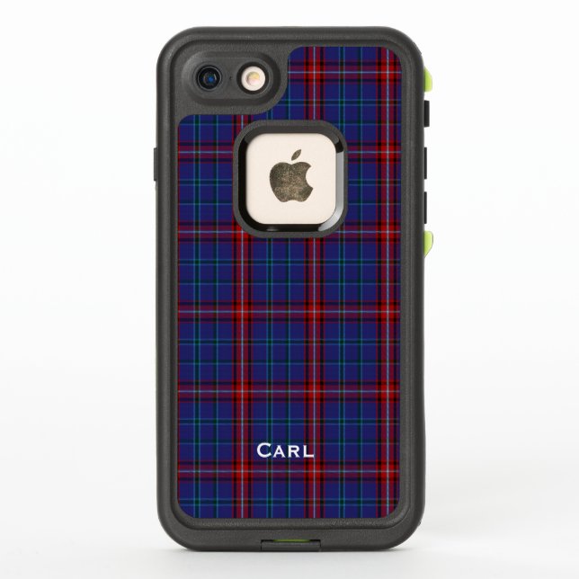 Glenn Clan Plaid LifeProof iPhone 7 Case (Back)