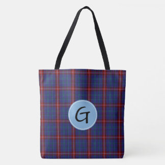 Glenn Tartan Plaid Tote Bag