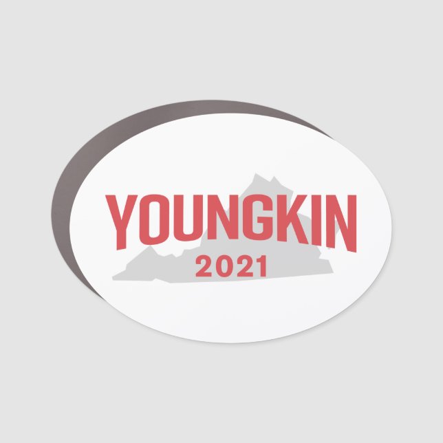 Glenn Youngkin for Virginia Governor Car Magnet (Front)