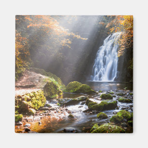 Glenoe Waterfall   County Antrim, Northern Ireland Magnet