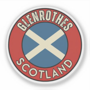 Glenrothes, Scotland Sticker