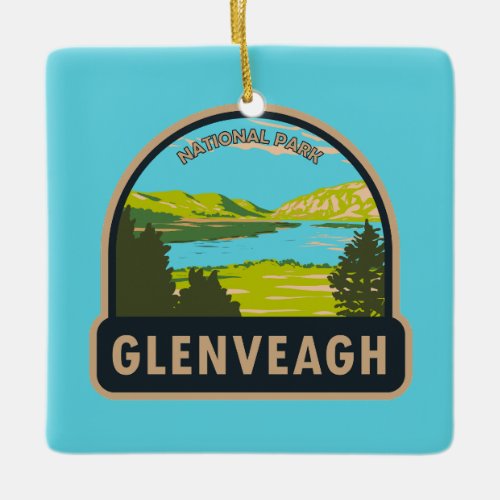 Glenveagh National Park Ireland Lough Veagh Travel Ceramic Ornament