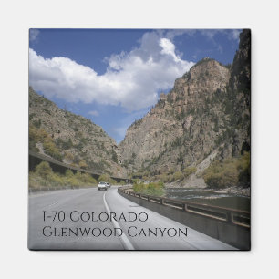 Glenwood Canyon Colorado I-70 Magnet