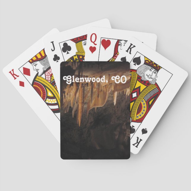 Glenwood Caverns Poker Cards (Back)