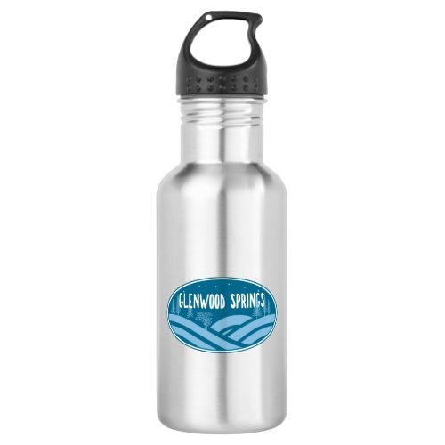 Glenwood Springs Colorado Outdoors Stainless Steel Water Bottle
