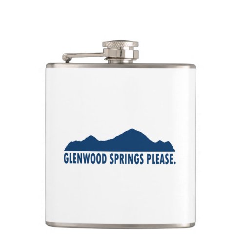 Glenwood Springs Colorado Please Flask