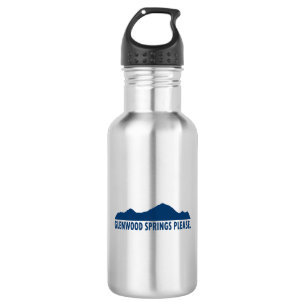 Glenwood Springs Colorado Please Stainless Steel Water Bottle