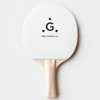 Glexicon UK Ping Pong Paddle