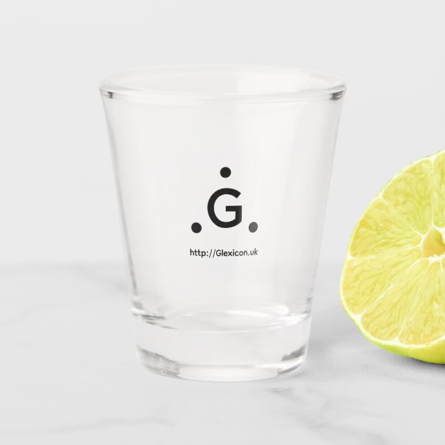 Glexicon UK Shot Glass (Front)