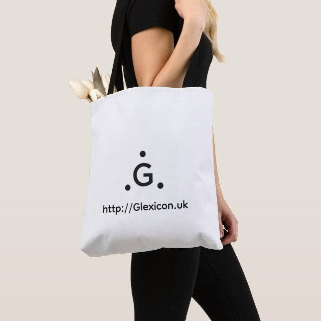 Glexicon UK Tote Bag (Close Up)