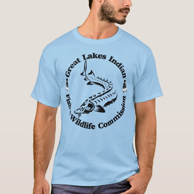 GLI-FWC - Sturg Logo & SCUTES T - mens T T-Shirt (Front)